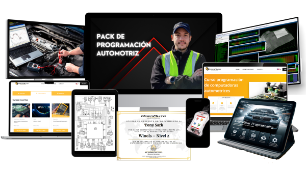 Pack – Cursos de Programación Automotriz / Abono 350